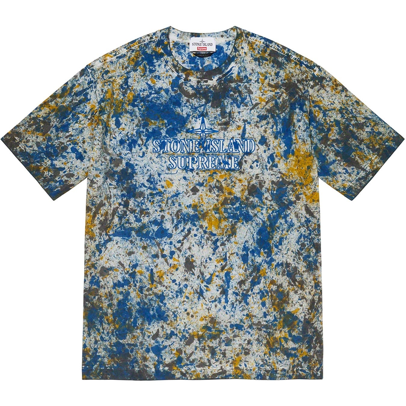 Supreme®/Stone Island® Embroidered Logo S/S Top view 8